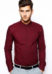 HUGO by Hugo Boss Shirt with All Over Print