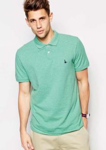 Jack Wills Polo in Marl Regular Fit  Cotton Swift