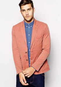 Paul Smith Jeans Blazer in Washed Cotton