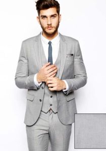 River Island Blazer in Skinny Fit With 2 Buttons